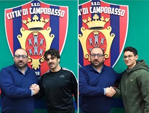 Il Campobasso calcio acquista due nuovi calciatori