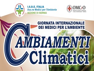 Cambiamenti climatici e salute, i medici per l’ambiente incontrano i cittadini Mercoledi 20 febbraio dalle ore 17.00
