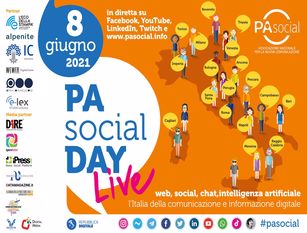 PA SOCIAL DAY  2021 L’8 giugno live da tutta Italia la maratona della comunicazione digitale