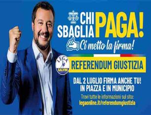 Salvini martedì a Frosinone per il referendum.