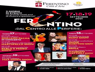 A Ferentino previste tre serate di musica, cabaret e comicità