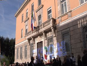 Inaugurazione del nuovo Palazzo comunale di Frosinone