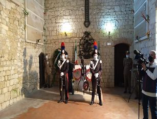Commemorazione dei Caduti a Campobasso, depositata la corono d’alloro a Castello Monforte