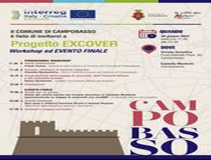 Workshop ed evento conclusivo a Campobasso per presentare i risultati del progetto EXCOVER