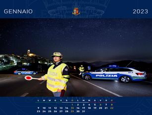 Calendario Polizia di Stato 2023: 12 mesi di immagini