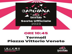 Giro d’Italia: a Piazza Vittorio Veneto arriva la Carovana Rosa