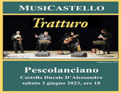 Musiche nel Castello di Pescolanciano. Concerto del ‘Tratturo’