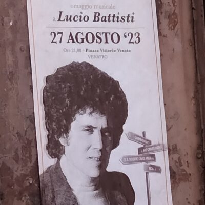 A Venafro in ricordo di Lucio Battisti con la serata musicale “Si, viaggiare” il prossimo 27 agosto serata musicale molto attesa