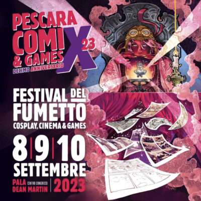 Torna a Montesilvano il Pescara Comix & Games Dall’8 al 10 settembre, al Pala Dean Martin, la decima edizione della fiera dedicata al gaming, cosplay, cinema e fumetto.   