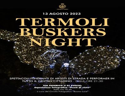 Il 13 agosto la seconda edizione di Termoli Buskers Night