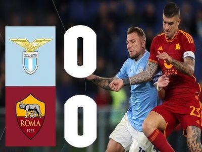Serie A derby Lazio/Roma (0-0), pareggio che accontenta entrambe le squadre Poche emozioni durante tutta la gara