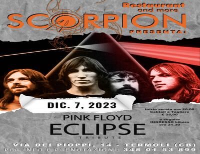 Tributo ai Pink Floyd degli Eclipse a Termoli