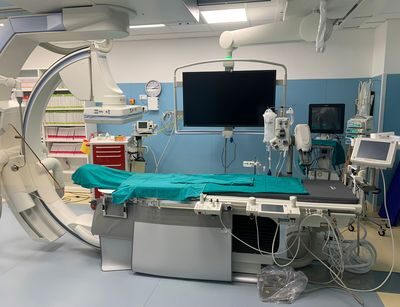 Presso l’ ospedale Cardarelli è attiva una nuova Sala di Emodinamica all’UOC di Cardiologia/UTIC