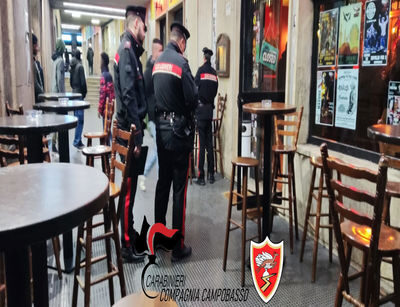 Carabinieri di Campobasso:  Anche a piedi sempre incessante la loro opera  nella lotta allo spaccio  e criminalità Spietati controlli ieri nel cuore della città   .