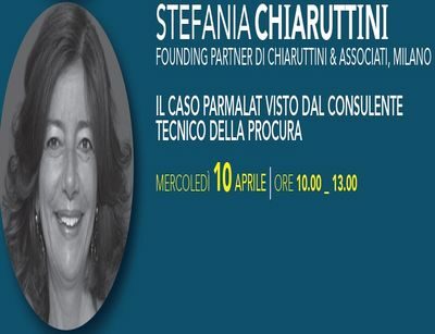Stefania Chiaruttini all’UniMol – Consulente della Procura di Milano nelle indagini sul crac Parmalat