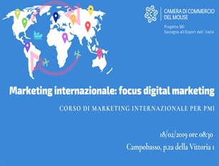 Corso formazione gratuito Marketing Internazionale: focus digital marketing