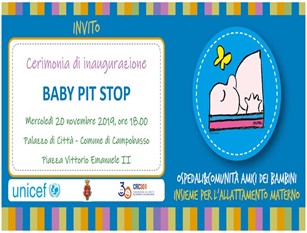 Il Baby Pit Stop (BPS) a Palazzo San Giorgio, Unicef e comune insieme per sostenere le famiglie in difficoltà nel gestire la prole