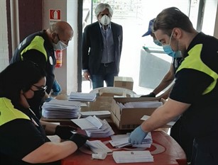 Covid-19, distribuite già 10.000 mascherine a 2.550 famiglie di Ferentino Il sindaco Pompeo: entro il fine settimana sarà completata la consegna a Poste Italiane
