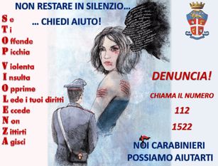 I Carabinieri di Isernia impegnati per la Giornata mondiale contro la violenza sulle donne.