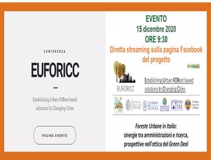 Il sindaco di Campobasso parteciperà alla tavola rotonda “Foreste Urbane in Italia” promossa da EUFORICC