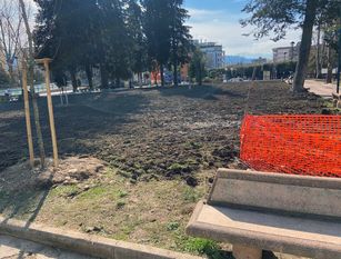 Lavori di riqualificazione della villa comunale di Isernia Chiacchiari: «sarà bella ed accogliente come il parco della stazione»