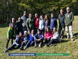 UniMol alle II Olimpiadi di Selvicoltura con gli Studenti della magistrale di Scienze e Tecnologie Forestali e Ambientali.