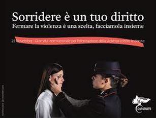 I Carabinieri di Isernia impegnati per la Giornata mondiale contro la violenza sulle donne.