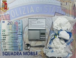 La Polizia di Stato di Campobasso trae in arresto giovane in possesso di 160 gr di cocaina