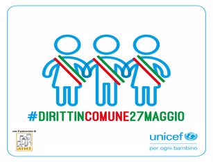 Il Comune di Campobasso aderisce a #dirittincomune27maggio Iniziativa di sensibilizzazione sui diritti dell’infanzia e dell’adolescenza promossa da Anci e UNICEF Italia