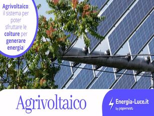 Agrivoltaico: il sistema fotovoltaico in agricoltura!