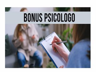 Bonus psicologo: Contributo fino a un massimo di 600 € a persona