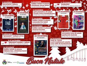 Presentato il cartellone degli eventi natalizi a Montesilvano