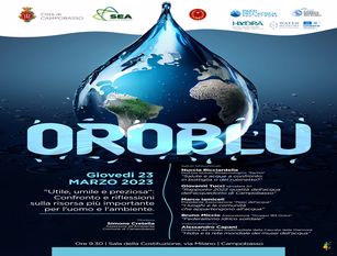 Giornata Mondiale dell’acqua: l’acqua pubblica a Campobasso si conferma di eccellente qualità