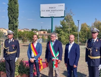 A Roma intitolato un parco pubblico a nome del fondatore della Lego
