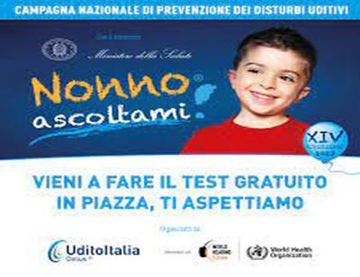 Tornano le domeniche di prevenzione di Nonno Ascoltami! nelle piazze italiane Il 1 ottobre le tappe di Termoli e Campobasso