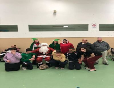 Babbo Natale della Pro Loco al Carsic di Venafro, Istituto di Invalidi Civili