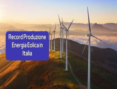 L’Italia ha il vento in poppa: il 25/11 record di produzione eolica