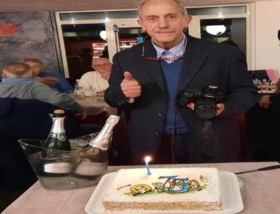 Il 75° compleanno del fotografo isernino “Number One” Carmelo di Pilla