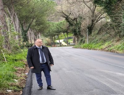 Sistemazione della strada provincia di Montesilvano Colle Il Presidente De Martinis: “Restituiamo un’arteria di collegamento con il borgo e con Spoltore”