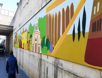Frosinone, Completato il murale “antismog” sulla Monti Lepini.