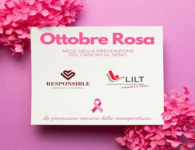 Ottobre Rosa LILT: al Responsible Research Hospital tre percorsi gratuiti di prevenzione senologica