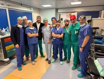 Eseguito in Molise il primo prelievo di tessuto osseo da paziente donatore