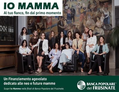 Nasce il primo prestito per la maternità. La Banca Popolare del Frusinate presenta “Io Mamma”