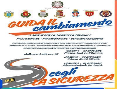“Guida il cambiamento – Scegli la Sicurezza”: la Prefettura per la sicurezza stradale