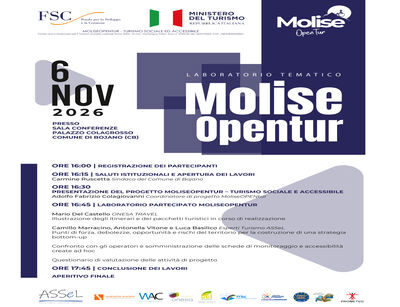 A Bojano il laboratorio tematico per le strutture e i servizi dell’area target del progetto MoliseOPENtur