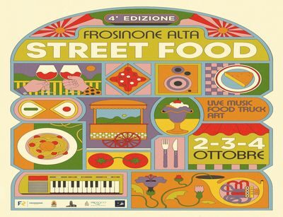 Frosinone Alta Street Food, dal 2 al 4 ottobre tre giorni di sapori e divertimento nel centro storico