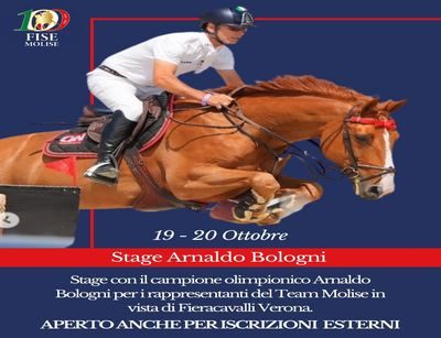 Torna in regione il campione olimpico Arnaldo Bologni, stage a Isernia 19 e 20 ottobre