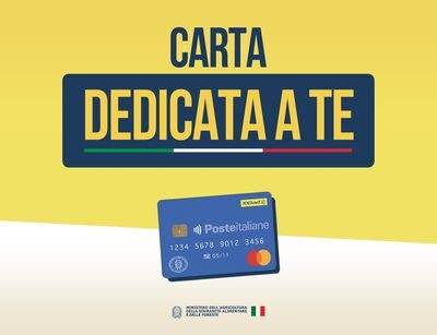 Carta “dedicata a te” 2026 e 2027: pubblicazione degli elenchi dei beneficiari