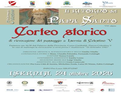 Celestino V rivive a Isernia: confermata la settima edizione del corteo storico